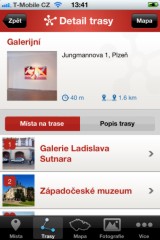 Mobilní aplikace „Město Plzeň – Turistický průvodce“ (iOS - iPhone)
