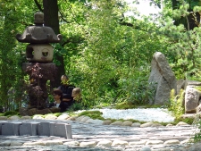 Japonská zahrada v plzeňské ZOO