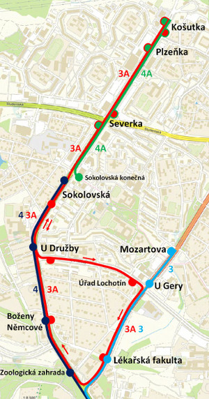 Plzeň zrekonstruuje poslední úsek tramvajové trati v Karlovarské ulici