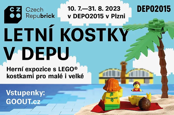 Vizuál Letní kostky v depu Vizuál Letní kostky v depu