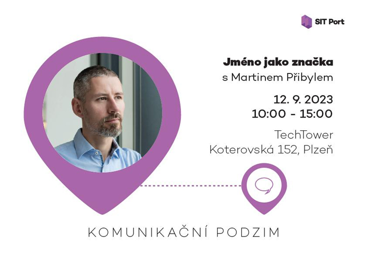 Vizuál k workshopu Jméno jako značka