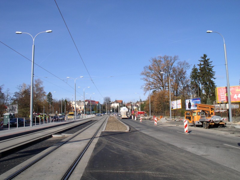 Začíná II. etapa rekonstrukce tramvajové trati na Severní Předměstí
