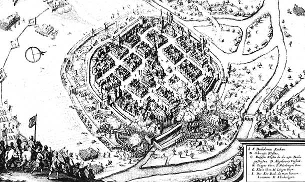 1618 - Dobytí města