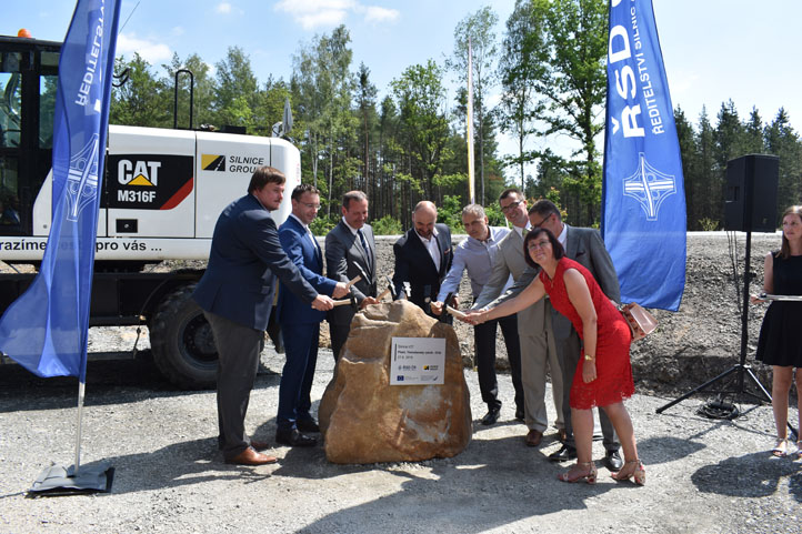 Zahájení stavby silnice I/27 v úseku Třemošenský rybník - Orlík