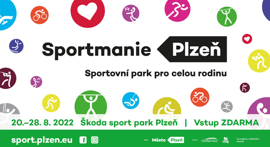 Už v sobotu startuje Sportmanie Plzeň 2022