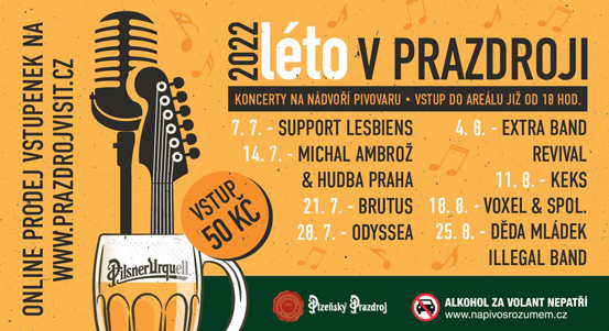 Zobrazit článek Začíná Léto v Prazdroji, sérii čtvrtečních koncertů zahájí Support Lesbiens