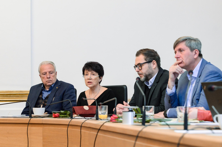 Tisková konference k představení programového prohlášení (fotografie: M. Pecuch)